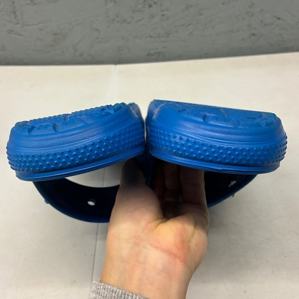 Crocs Classic Slide Sandals Men's US 13 Blue Comfort Slip On Casual